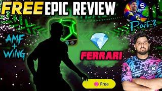 Free Double Booster Epic Review EFOOTBALL 25 | The Ferrari |Wing+AMF| Finishing + Passing+Dribbling