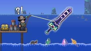 Terraria, But Fishing is Randomized...