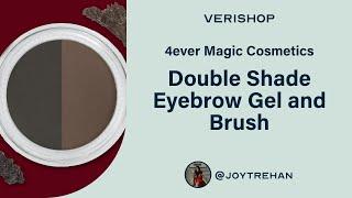 4ever Magic Cosmetics Double Shade Eyebrow Gel and Brush Review