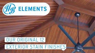 Our Original 12 Exterior Stain Finishes