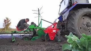 Грядообразователь-пленкоукладчик PG с почвофрезой от компании GasparAgro