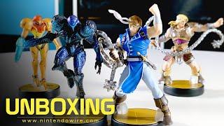 Unboxing the LAST Non-DLC Smash amiibo | Richter Belmont and Dark Samus