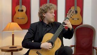 Flavius Wagner plays "Chanson" from Sonata III by Manuel M Ponce on a 2013 Enrico Bottelli