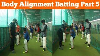 Body Alignment Batting Part 5 | Indore Cricket Club