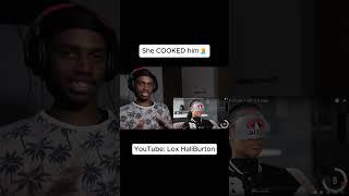 she cooked him #shorts #funny #reaction #loxhaliburton