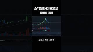 달다단타_소액단타의 필요성(현물기준)#shorts