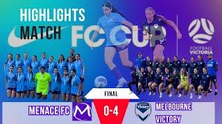 Nike FC Cup Juniors 2024  Final Menace FC vs Melbourne Victory #soccer #soccerskills  #football