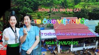 LỄ MỪNG TÂN GIA : ÔNG VIỆT NƯỚC ,HUỔI CUỔI ,CHIỀNG BẰNG,QUỲNH NHAI,SƠN LA :NHÀ SÀN DÂN TỘC THÁI