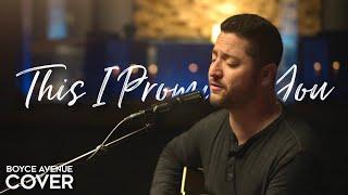 This I Promise You - *NSYNC (Boyce Avenue acoustic cover) on Spotify & Apple