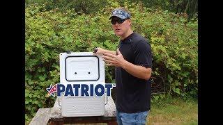 Five Day Ice Claim - Patriot Cooler 20 Qt Ice Test & Review, Affordable Small Roto Molded Cooler