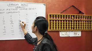 Abacus Direct Method Single Digit Class 1 - Level 1