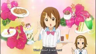 Yui is terrible at literally every job | K-ON! Season 2