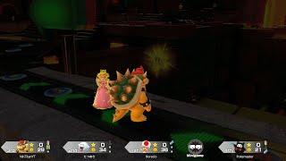 Super Mario Party Jamboree - Bowser vs Toad vs Ninji vs Boo - King Bowser's Keep