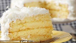 Coconut Cake Recipe Demonstration - Joyofbaking.com