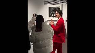 [FANCAM] When Santa in Gallery INTO1 赞多 北京 森山大道展览 20220325