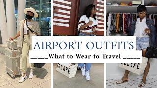 Chic Airport  & Travel Outfits Ideas 2021