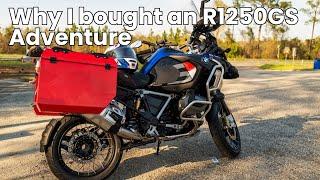 Why I bought an R1250GS instead of an R1300GS?