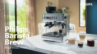 Meet your personal Philips Barista Brew Espresso Machine!