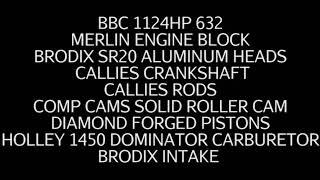 BBC 1124HP 632 ENGINE DYNO RUN FOR RYAN RYSKA BY WHITE PERFORMANCE AND MACHINE