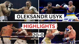 Oleksandr Usyk (20-0) All Knockouts & Highlights