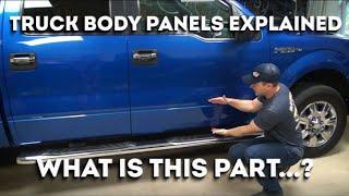 Pickup Body Panel Placement Overview - Where do body panels fit