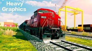 Train Simulator PRO USA Gameplay | Ultra HD Graphics | GamingxZone