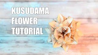 Kusudama Flower Tutorial