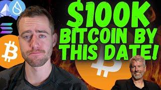 MICHAEL SAYLOR - We Will Hit $100k Bitcoin By This Date, Strategic Reserve, We Will Buy BTC FASTER!