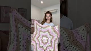 part 4 of crocheting the 6 day star blanket