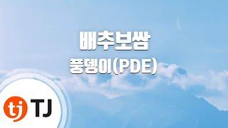 [TJ노래방] 배추보쌈 - 풍뎅이(PDE) / TJ Karaoke