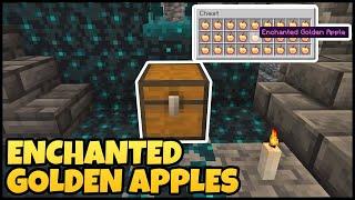 Best Spot To Get ENCHANTED GOLDEN APPLES In MINECRAFT