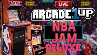 Arcade1Up Announced New NBA Jam 30th Anniversary Deluxe Edition Arcade Cabinet - Live Let's Talk