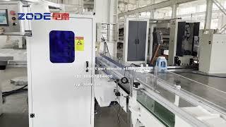 Automatic napkin production line automatically transfer and packing machine with plastic film 2023