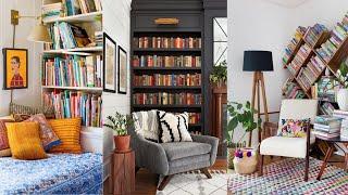 Reading Corner Decor Ideas. Cozy Reading Nook Design.