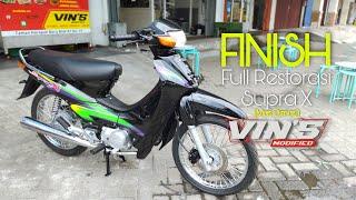 Finish Restorasi Full Supra X | Vins Modified #restorasi