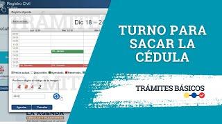 Turno en línea para sacar la cédula en el Registro Civil Ecuador