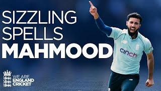 Pace and Swing! | Saqib Mahmood's Sizzling Bowling Spells vs Pakistan IN FULL | England Cricket