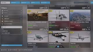 Microsoft Flight Simulator XBOX Marketplace Update 09/26/2024