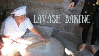 LAVASH BAKING | THE ARMENIAN TRADITIONAL BREAD | GJ OVILLE