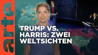 Trump vs. Harris – zwei Weltsichten | Mit offenen Karten - Im Fokus | ARTE