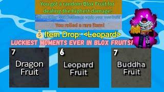 My Luckiest Moments in Blox Fruits