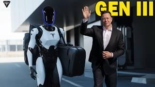 It Happened! Elon Musk Confirm Tesla Robot Gen 3 Will Release In 2026, less than $25K!