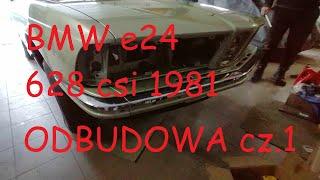 BMW e24 - odbudowa, reconstruction, restoration cz.1 - Jasielskie Klasyki