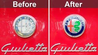 Best Method to Replace Alfa Romeo Badge on Pretty Much Any Model