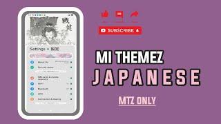 PREMIUM THEME || VIP FREE || JAPANESE THEME LIGHT ONLY