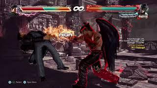 Devil Jin Maximum Damage combo in choksae style...