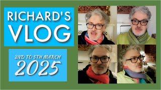 Richard's Vlog 2-5 March '25 - Washing Machine & Plumbing Saga!