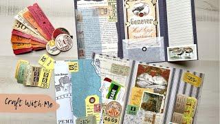 Craft With Me feat. Crafty Lisa’s Vintage | Ephemera Folio