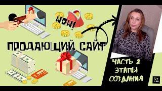 Шаги создания продающего сайта