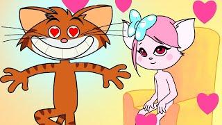 Romantic Diaries | Cat & Keet - Compilation | Best Cartoon for Kids | Cat Love |  Chotoonz TV